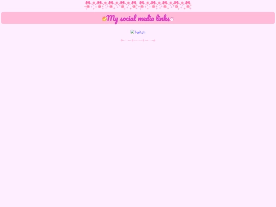 Pages/links screenshot