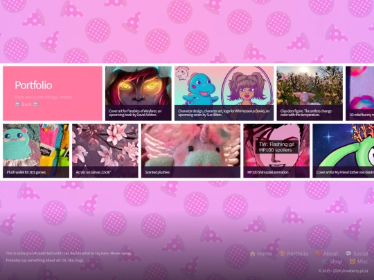 portfolio screenshot