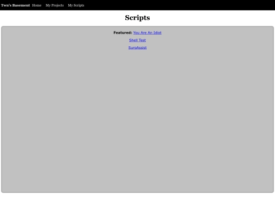 scripts screenshot