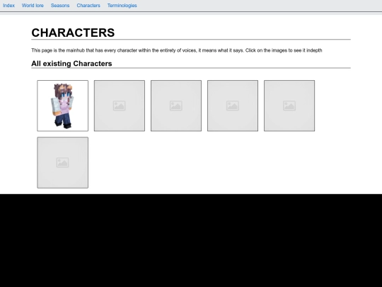 characters screenshot