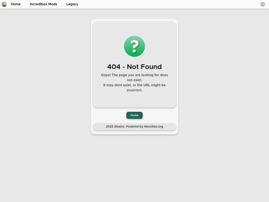not_found screenshot