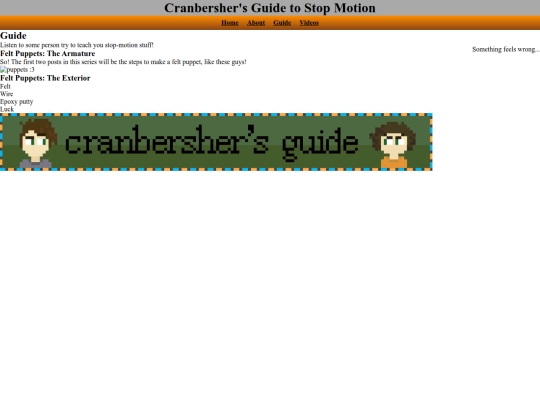 cranbersher/guide screenshot