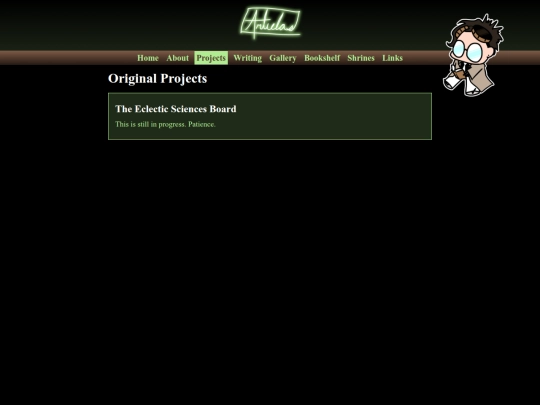 projects screenshot