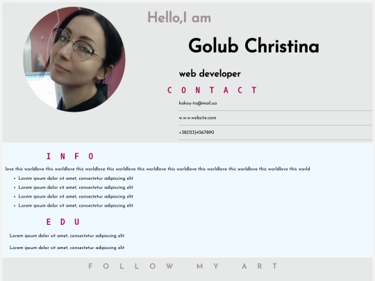 resume screenshot