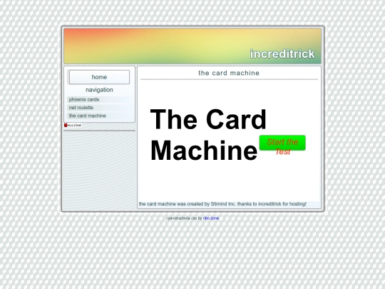 CardMachine screenshot
