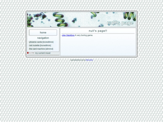 nullspage screenshot