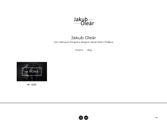 Blog - Jakub Oleár screenshot