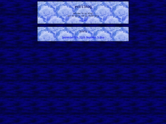 blog screenshot