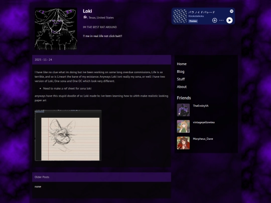 blog screenshot