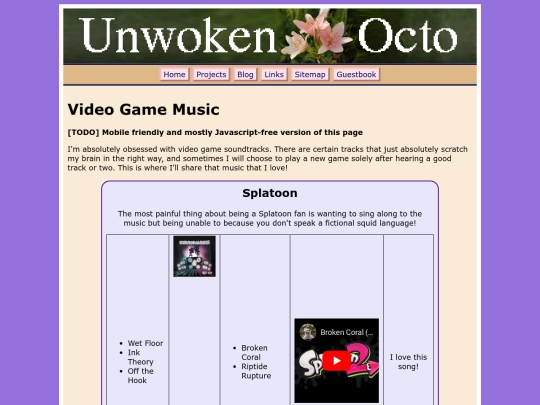 games/music screenshot