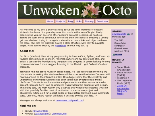 index screenshot