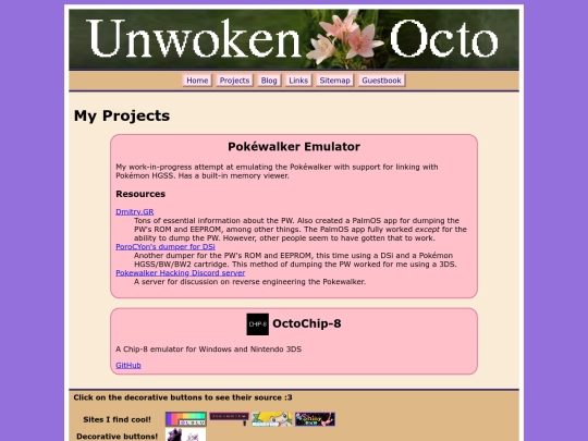 projects screenshot