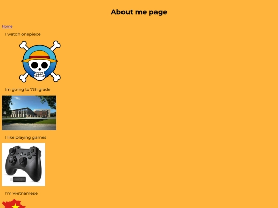 aboutme screenshot