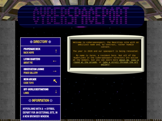 index screenshot