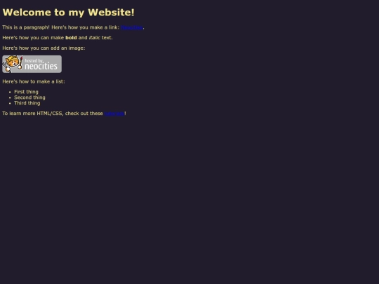 test screenshot