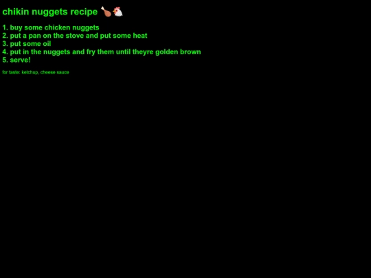 recipes/n screenshot