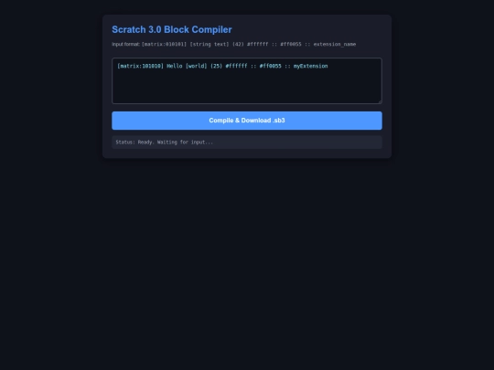 sb3 screenshot