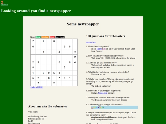 newspapper screenshot
