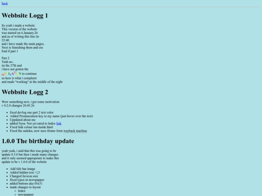 webdevlog screenshot