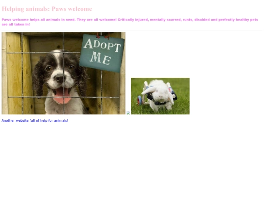 Pawswelcome screenshot