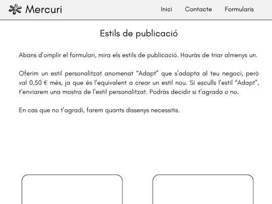 forms screenshot