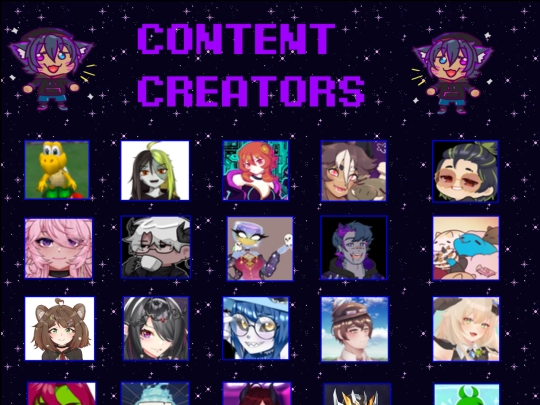 contentcreators screenshot