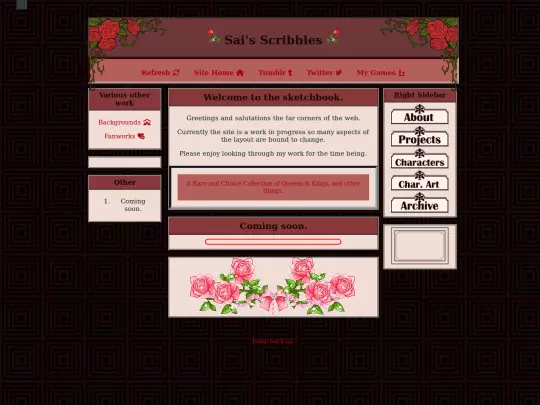 Characters Placeholder screenshot