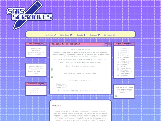 new layout/testing screenshot
