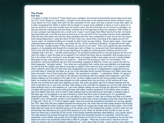 Finale screenshot