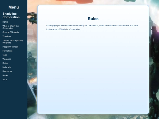 Rules screenshot