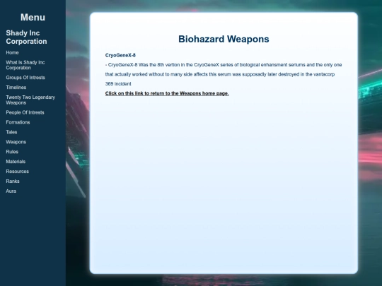 bioweapons screenshot