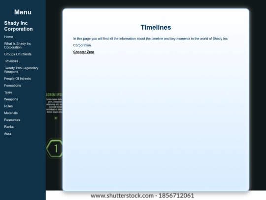timlines screenshot