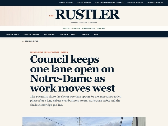 notre-dame-one-lane-council-september-2026 screenshot