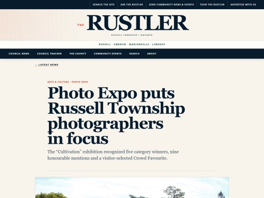 photo-expo-russell-township-2026 screenshot