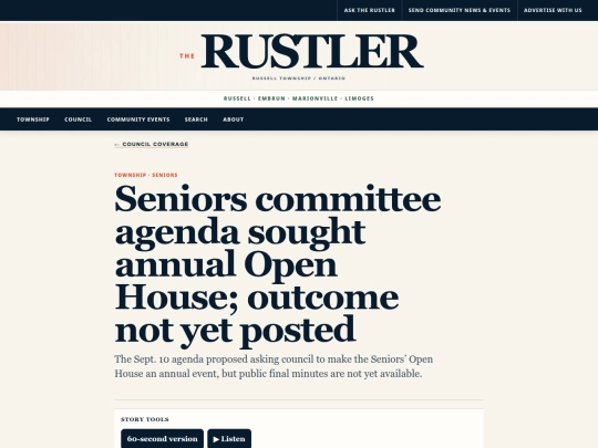 seniors-committee-open-house-outcome-pending-september-2026 screenshot