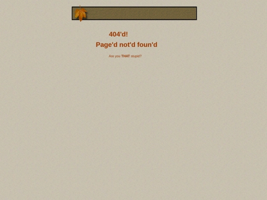 not_found screenshot
