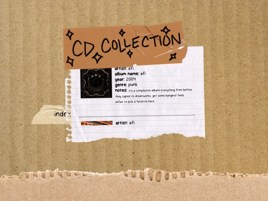 cdcollection/cdcollection screenshot