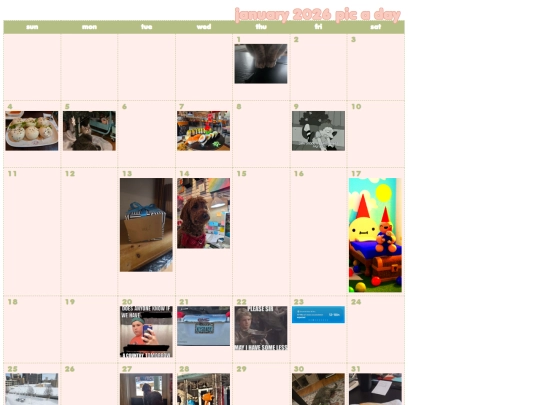 picaday/january26b screenshot