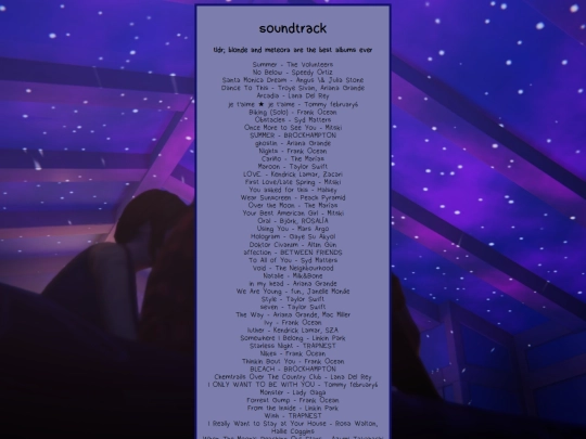 soundtrack screenshot