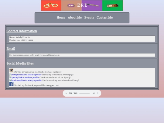 contact screenshot