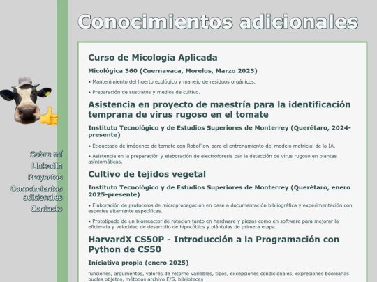 conocimientos adicionales screenshot