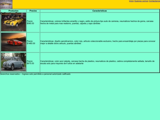 Pagina de mi empresa screenshot