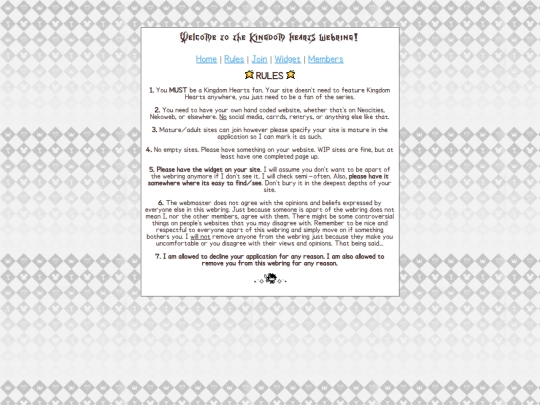 rules screenshot