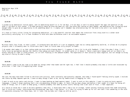 blog screenshot