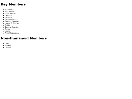 KeyMembers screenshot