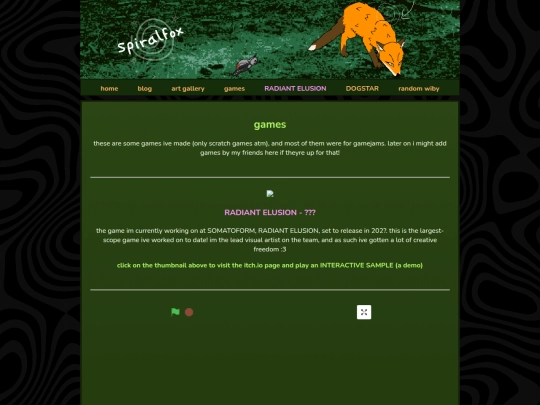 games screenshot