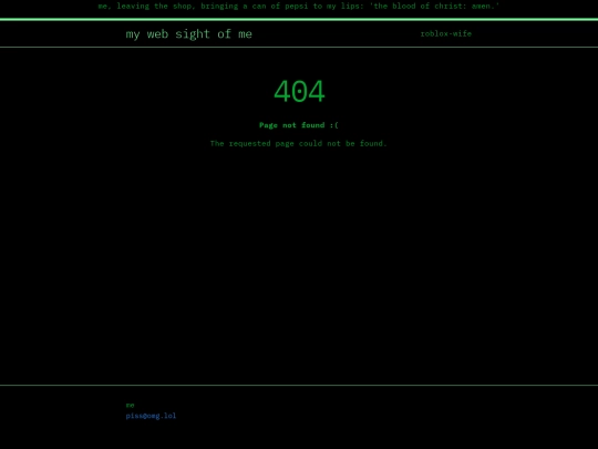 404 screenshot
