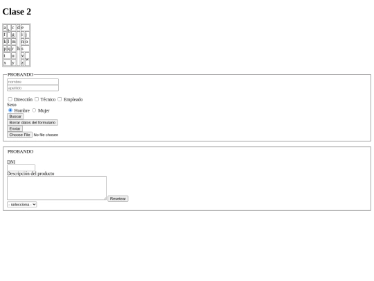 clases screenshot