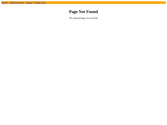 not_found screenshot