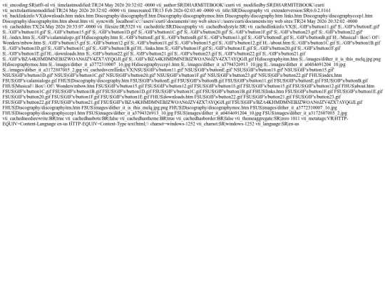 Discography/_vti_cnf/discography screenshot